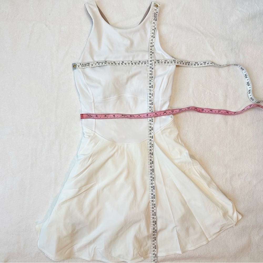 Lululemon NWT White Court Crush Tennis Cottagecore Skort Dress Heritage, size 4 - Picture 11 of 16